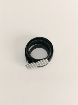 Ремень с металлической акцентной пряжкой / Zarina  фото 4