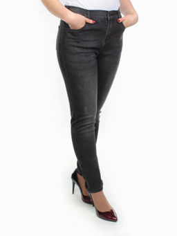 L0321 DARK GREY Джеггинсы женские BC