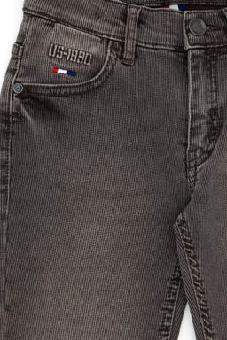 Коричневые джинсовые брюки для мальчика - U.s. polo assn фото 4