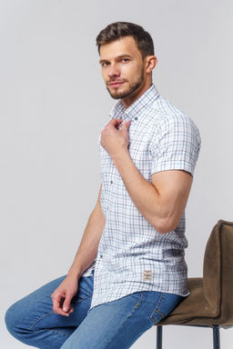 Рубашка 23-04-НТ-01 - Nicolo angi фото 4