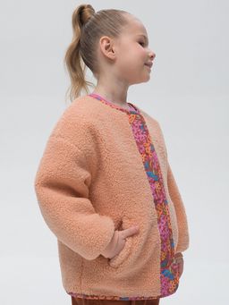 GZBM3319 двусторонняя куртка для девочек - Pelican фото 12