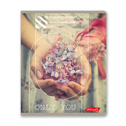 Светоч 96ТЕТл-001 Тетрадь ученическая общая, A5 96 л. на скобе 60 г/кв.м , белизна 100 % 5 шт. линия 000792 Только ты  фото 7