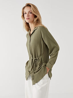 Dokulu Kad?n G?mlek Tunik