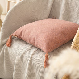 Наволочка декоративная SL Home «Пинелли», 43×43 см, розовая