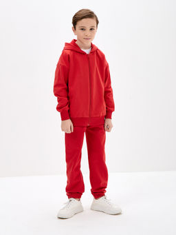 Красная толстовка для девочки - Kogankids фото 33