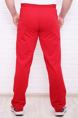 Спортивные брюки М-1237: Красный / Белый - Relay фото 3
