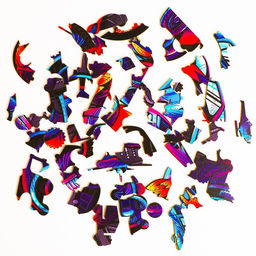 Пазлы фигурные Огненная гонка - Puzzle фото 5