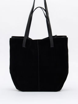 Сумка женская кожаная 1023M black Polina&Eiterou