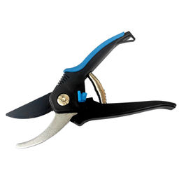 Секатор 210мм (тефлон) с фиксатором и ленточной пружиной FT939