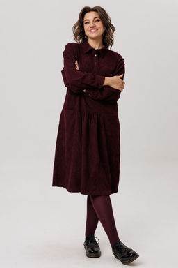 Платье ANELLI 1730 морозная вишня  фото 9