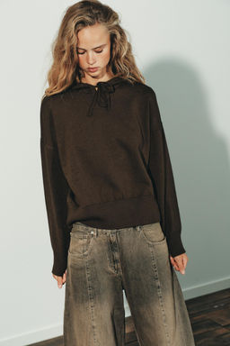 KNIT HOODIE - Zara фото 2