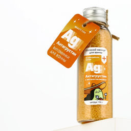 Жемчуг для ванны «Антигрустин», 90 г, аромат цитруса, Beauty Fox