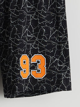 Beli Lastikli Erkek ?ocuk Pijama ?ort