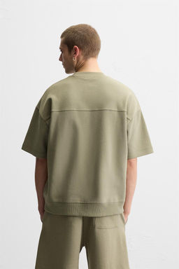 INTERLOCK TEXTURED SWEATSHIRT - Zara фото 27