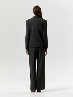 Двубортный жакет из костюмной шерсти, ML804/misak