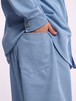 Комплект "Деним" голубой