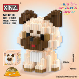 Конструктор XINZ из миниблоков - Щенок 602 дет. (арт. 8310)