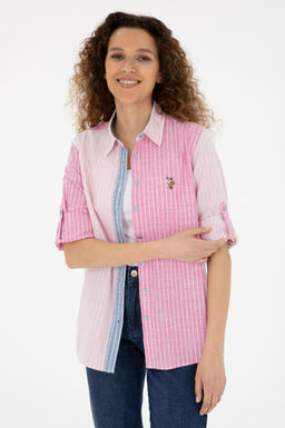 Kad_n Pembe Uzun Kollu G_mlek - U.s. polo assn фото 3