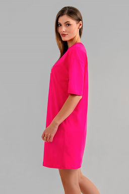 Арт. 4146 Туника женская 44-54(6 шт) Цвет:фуксия - Калинка фото 10