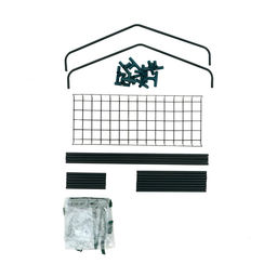 Парник-стеллаж, 2 полки, 93×22×69 см, металлический каркас d=12 мм, чехол плёнка 80 мкм, Greengo