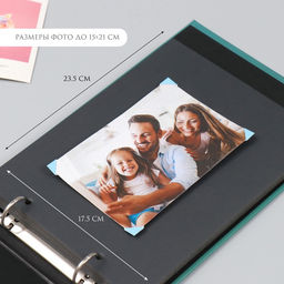 Фотоальбом на кольцах 25 листов Keep memories Цветочный. Цветы & ты, с наклейками, 19?27?3 см  фото 11