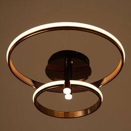 Светильник «Лоекс» 2xLED 90 Вт золото 66×50×19 см BayerLux