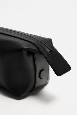 LEATHER TOILETRY BAG - Zara фото 3
