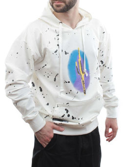 2022 WHITE Толстовка мужская (75% хлопок, 20% полиэстер, 5% спандекс)