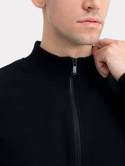 Толстовка мужская в черном цвете черный 121160/1 - Mark formelle фото 5