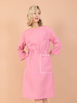 Платье с кулисой по талии - Priz фото 3