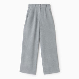 Брюки женские вельветовые MIST Velvet, размер 44 (M), серые