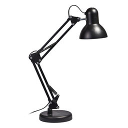 TLI-221 BLACK E27 Светильник настольный. Цоколь Е27. 60W. Механический выключатель. Черный. ТМ Uniel