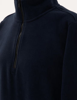 Lacivert Oversize Polar Sweatshirt - Pierre cardin фото 7
