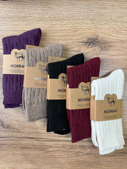 BK835 Носки, 1 пара (верблюжья шерсть) ЛАВАНДА