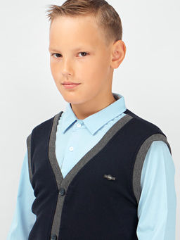 Джемпер-обманка для мальчика Соль&Перец уценка  фото 4