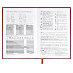 Ежедневник датированный 2024 ESCALADA, А5, 176 л., арт. 63745/ 15 САРИФ-ЭКОНОМ КРАСНЫЙ  фото 6