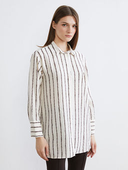 Desenli Kad?n G?mlek Tunik