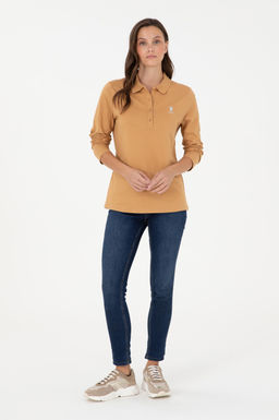 Женский базовый свитшот Camel Неожиданная скидка в корзине - U.s. polo assn фото 4