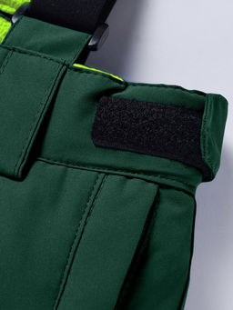 Горнолыжный костюм для мальчика зеленого цвета 9325Z - Valianly фото 13