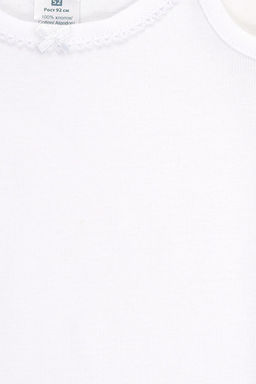 Crockid _ К 1195-2уп/белый набор майка для дев  фото 2