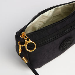 Сумка женская кросс-боди на молнии, цвет чёрный - Simaland фото 9