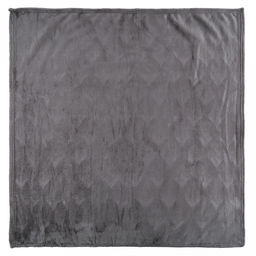 Плед/покрывало в коляску 80х80см "Серебряная роса", велсофт "Магнолия" гладкокрашенный, полиэстер 100%, плотность 270г/м2, упаковка: пакет ПП 22х30см, "Домашняя мода" (Россия)