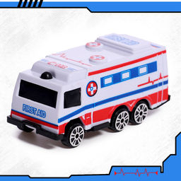 Набор машин Скорая помощь, 5 штук - Simaland фото 6