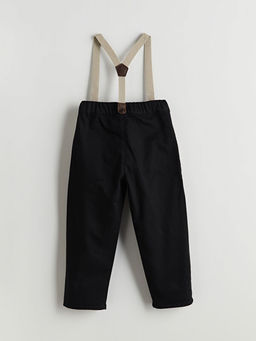 Ask?l? Pamuklu Erkek ?ocuk Pantolon