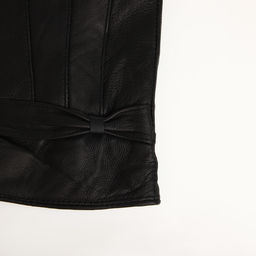 Перчатки женские, размер XL, с утеплителем, чёрные