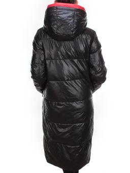 2239 BLACK Пальто женское зимнее AKIDSEFRS (200 гр. холлофайбера) - Fashion фото 5