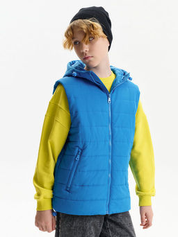 PELICAN, жилет для мальчиков, Лазурный  фото 3