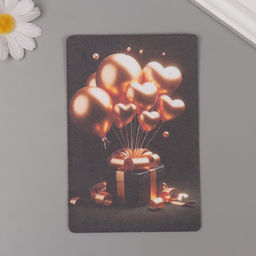 Цена за 2 шт. Открытка для выращивания «Арт Узор. Вырасти сам. Шарики» с семенами, 10×15 см