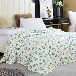 Плед/покрывало 100х150см "Дизайн в стиле Бохо", велсофт "California" набивной, полиэстер 100%, плотность 160г/м2, упаковка: 16х33см пояс бумажный, "Домашняя мода" (Россия)