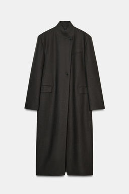 WOOL TWILL COAT ZW COLLECTION LIMITED EDITION - Zara фото 8